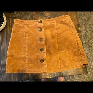 XL Brown Chloe and Katie Skirt